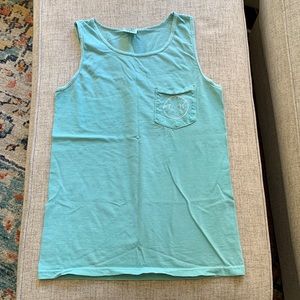 Comfort Colors Lake Martin tank // small // green